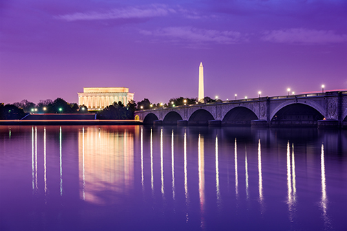 Washington DC skyline
